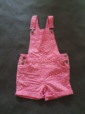 Topolino Kinder-Latzhose / kurz Gr. 122 / pink