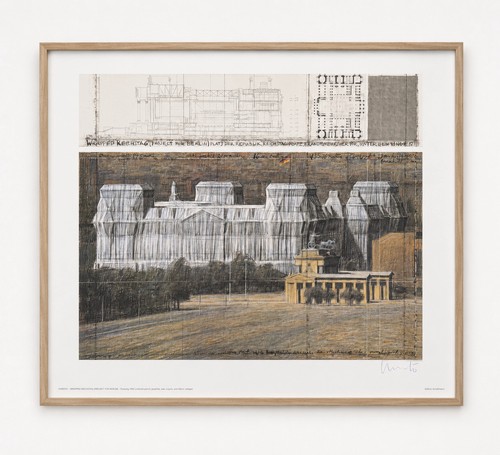 Christo wrapped reichstag - christo,