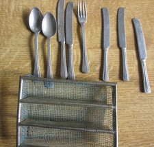 Nostalgische Puppenstube Puppenhaus Besteckkasten