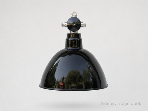 42cm emaille hängelampe - Ø,