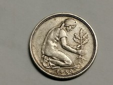 50 pfennig 1950 d