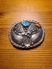 Gürtelschnalle Indianerkunst