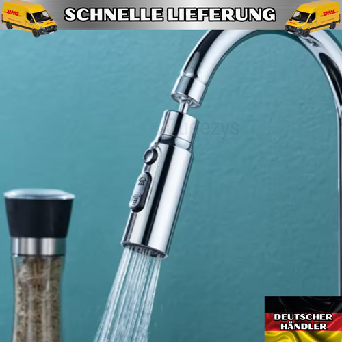 Wasserhahnaufsatz edel 360 - wasserhahnaufsatz, 360°
