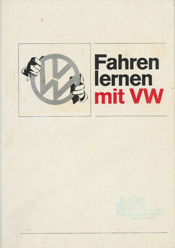 Fahren lernen mit 1300 - mit, vw
