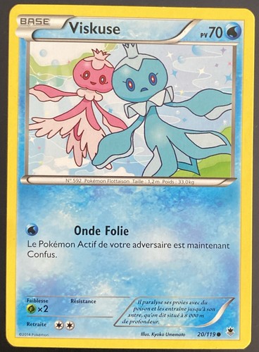 Pokemon karte viskuse 119 - pokemon,