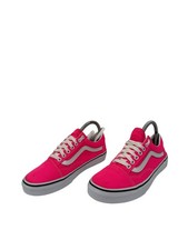 Vans Schuhe neon pink weiß