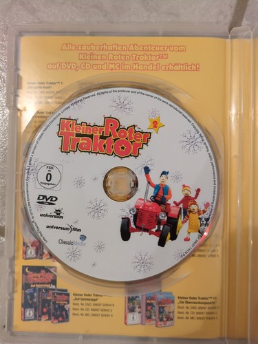 Dvd kleiner roter traktor - kleiner,