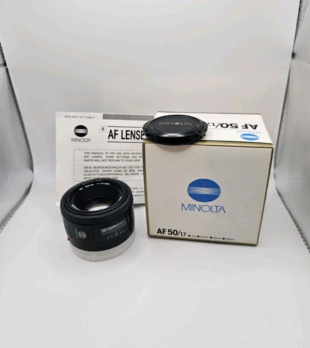 Minolta 50mm 7 - 50mm, 1:1.7