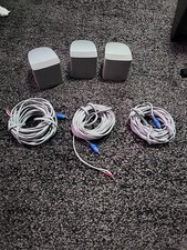 3 x Bose Lifestyle Single Cube Silber . Lautsprecher  für AV18 28 38 48 35