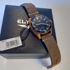 Elysee Bronze Uhr mit Patina Neu