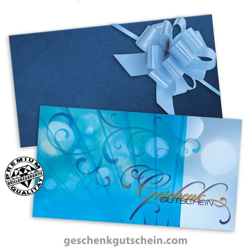 Gutscheinkarten mit kuverts - mit,