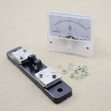 DC 0-20A Gleichstrom Analog Amperemeter Strom Meßgerät Panel + Shunt Widerstand