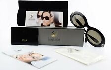 DANIEL SWAROVSKI Sonnenbrille Mod. S503 60 6050 Sunglasses Oval Black Gems c1998