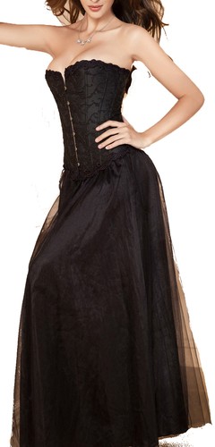 Sexy damen rock schwarz lang - sexy,