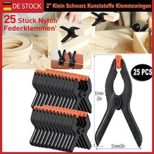 25 X Zwingen Federklemmen SET