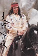 Autogramm - Gojko Mitic (Karl-May-Festspiele) - Winnetou