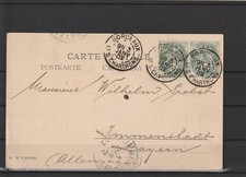 AK Mädchen Schwein Hufeisen Kleeblatt, 1902 #1098742