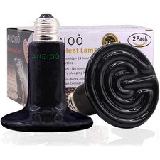 Terrarium Wärmelampe Keramik Reptilien Lampe für Echsen Bartagamen Schlangen