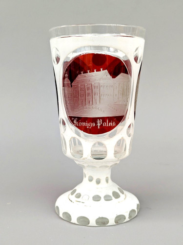 überfangglas andenkenglas mit - Überfangglas,
