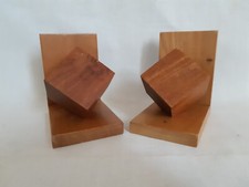 2x Buchstützen aus Holz