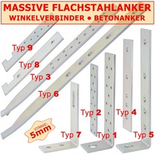 Flachstahlanker Beton massiv