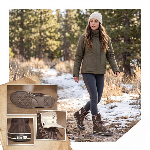 Converse braun winter boots - converse,