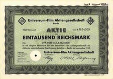 ufa Universum Film 1942 Berlin