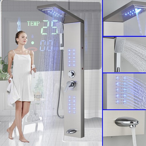Duschpaneel led duscharmatur - led,