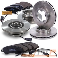 BREMSSCHEIBEN + BREMSBELÄGE +