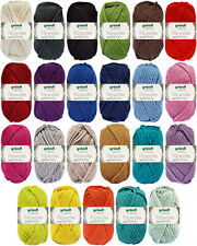 50 Gramm Gründl Wolle Filzwolle Uni Farbauswahl