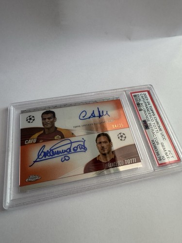 Totti cafu dual - dual, autogram