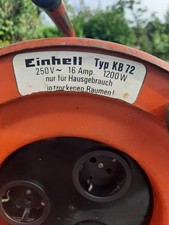 Kabeltrommel 25 Meter, EINHELL KB72 Innenbereich, Hitzeschutzschalter
