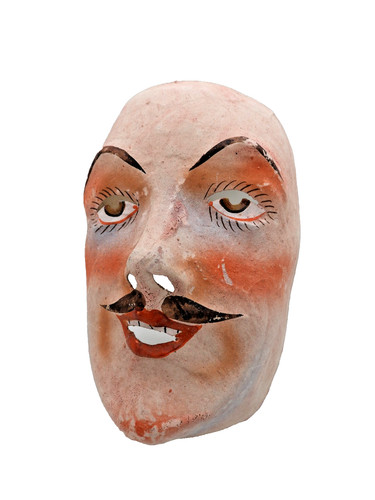Antik pappe pappmaché - pappe, /