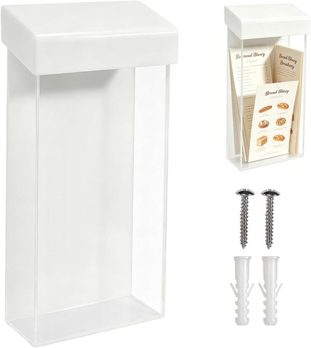 Prospekthalter wand mit deckel - wand,