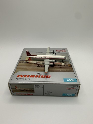 Herpa wings 500 interflug - wings, 1:500