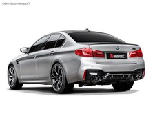 Akrapovic Titan Sportauspuff BMW M5 F90 OPF inkl. Competition und CS je 2x rund