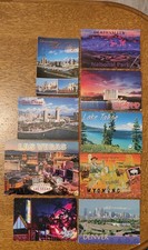 Konvolut 9 Ansichtskarten USA 2024 beschrieben verschickt L.A. u.a.