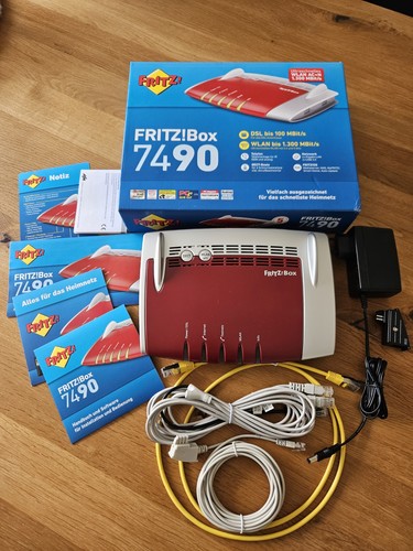 Avm fritz box - 7490,, wie