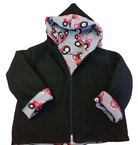Wollwalk wendejacke traktor - wendejacke,