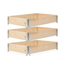 GARDIVO 3x Hochbeet 120x80