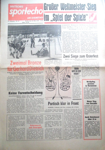 Deutsches sportecho märz - 28.,