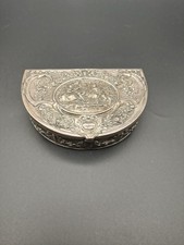 Antike 800er Silberdose, 212g