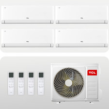 TCL Multisplit Klimaanlage Wandgerät 4 x 2,6 kW 9000 BTU BreezeIn + Wifi
