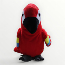 Playtive sprechender Papagei "labert alles nach" | Plapper-Papagei Plüschtier