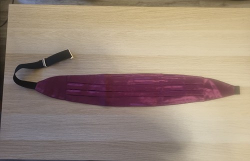 Lila kummerbund schärpe 114 - lila, -schärpe