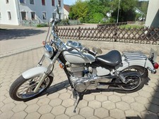 Motorrad Suzuki LS 650 - Bobber Umbau