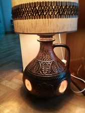 Alte Stehleuchte Keramik