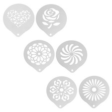 6 Pcs Kaffee Schablonen