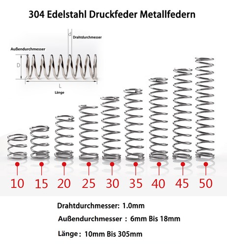 Druckfeder spiralfeder - druckfeder,