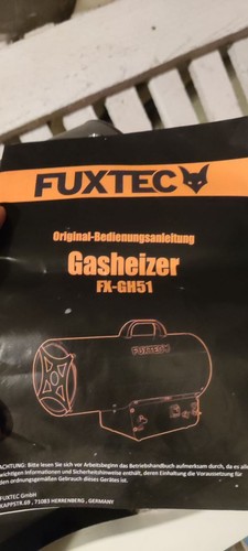 Fuxtec gasheizer gh51 - fuxtec,